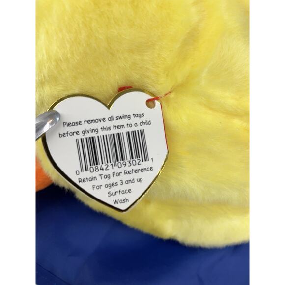 Ty Beanie Babies Bundle (3pcs) Quackers In 3 Sizes Buddy Baby And Teenie Beanie - Picture 8 of 16